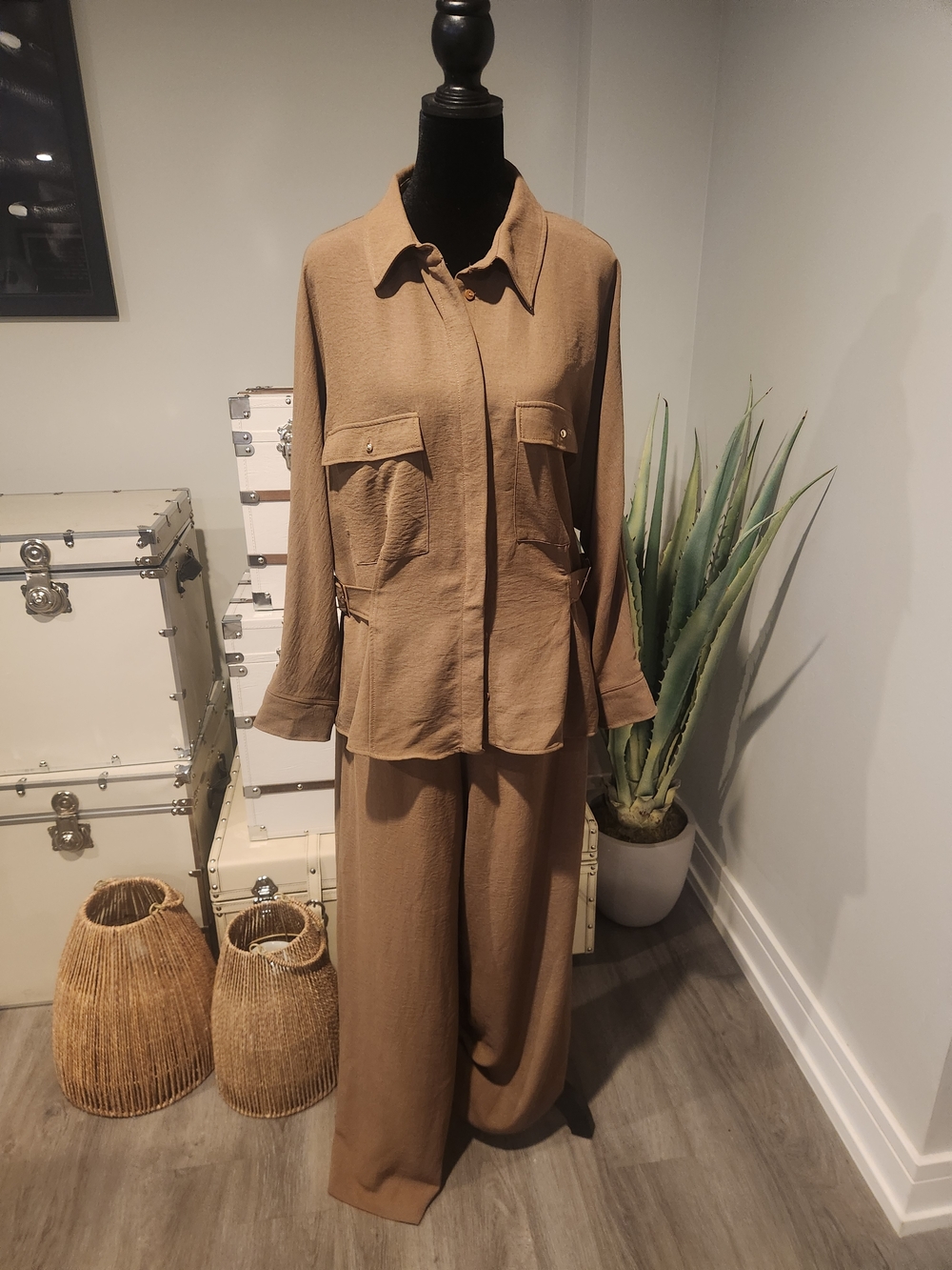 Zara Tan Co-Ord Set